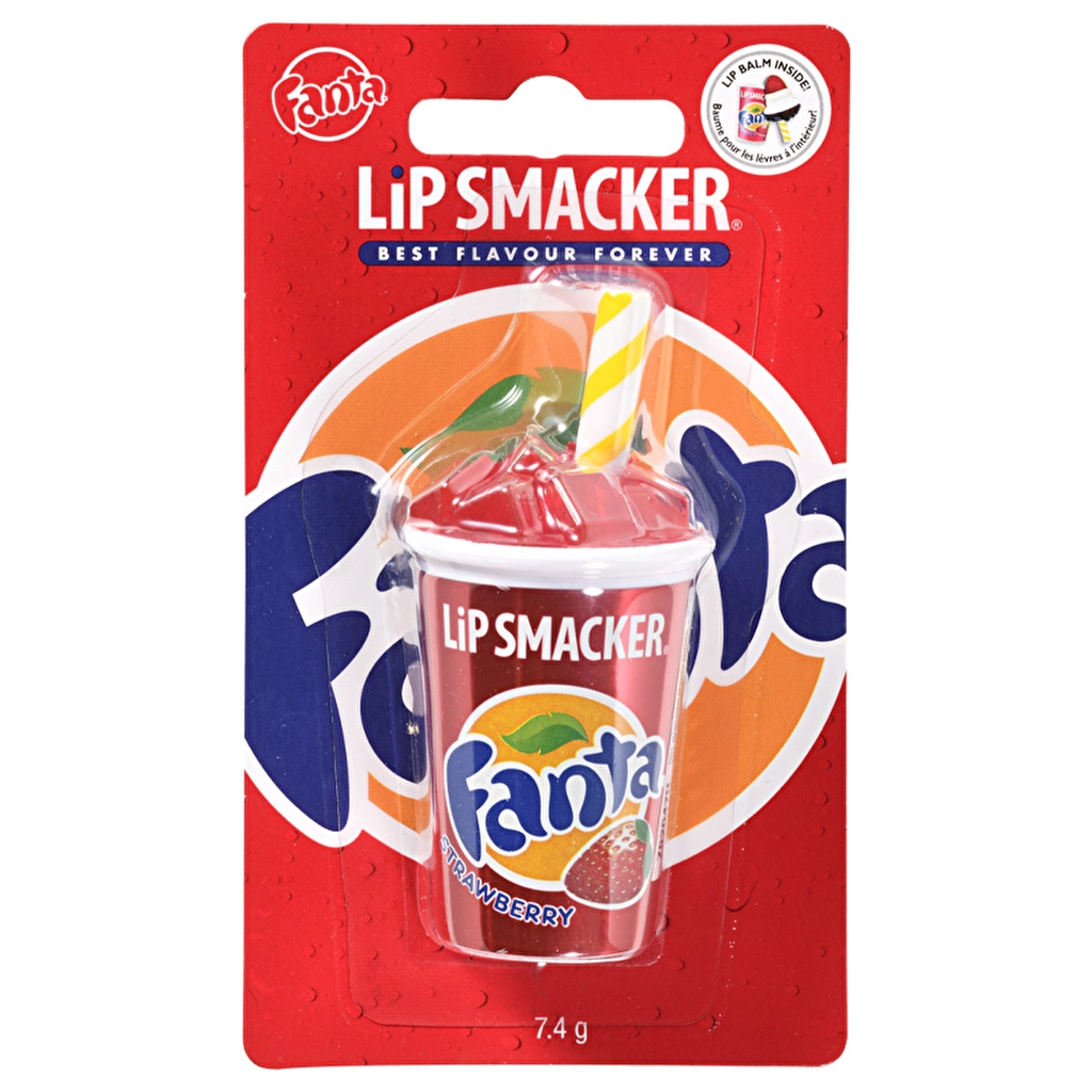 Lip Smacker Strawberry Fanta Lip Balm - Moisturizing Flavor
