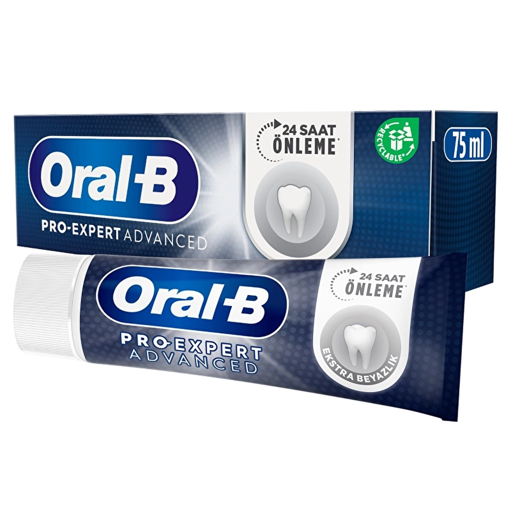 Oral-B معجون أسنان أورال-بي برو إكسبيرت أدفانسد إكسترا وايت 75 مل