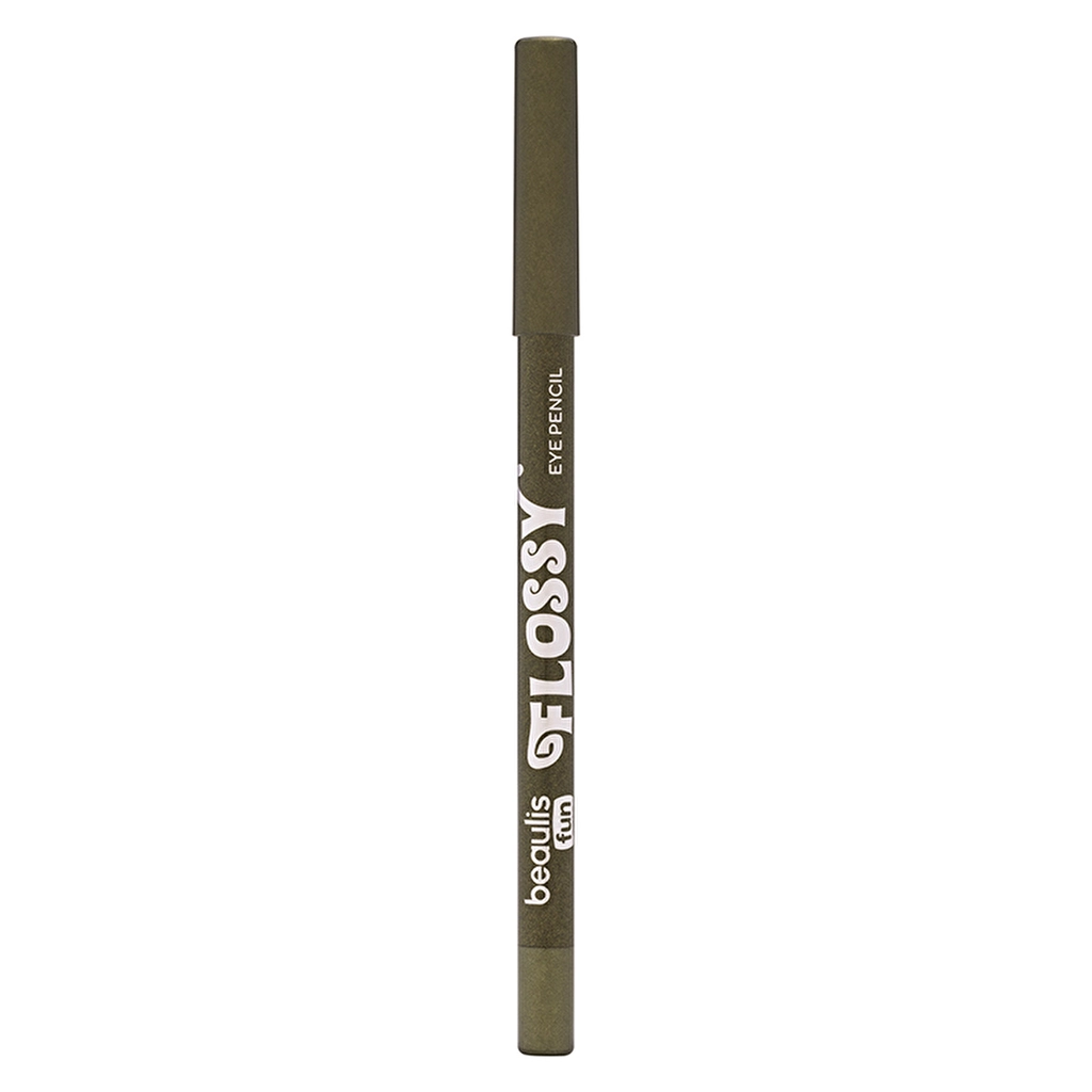 Beaulis Fun Flossy Eye Pencil - Green Elegance, Intense Color