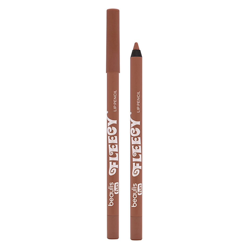 Beaulis Fun Fleecy Lip Pencil 133 Mocha - Creamy, High Pigment