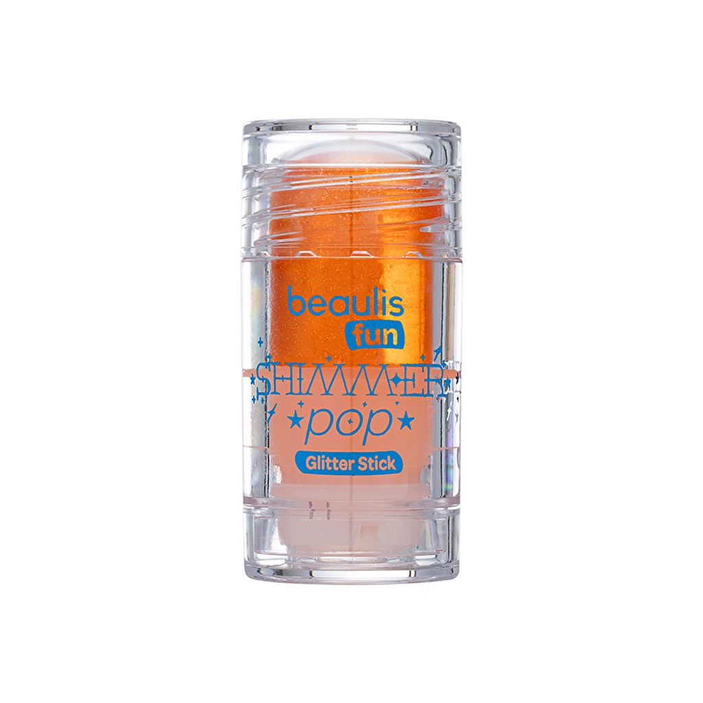 Beaulis Fun Shimmer Pop Face & Body Highlighter 202 Orange Pop