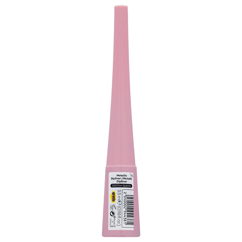 Beaulis Fun Metallic Dipliner 605 Pink Sparkle Eyeliner
