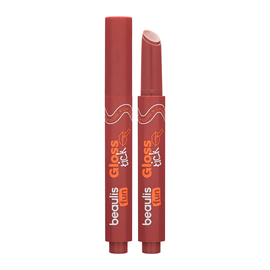 Beaulis Fun Gloss Tick Stick Lip Gloss - 114 Nude Glow Shine