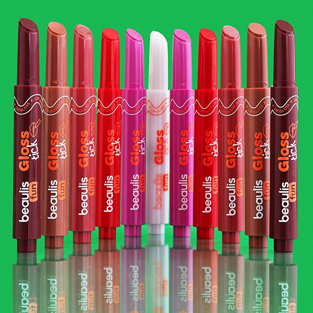 Блеск для губ Beaulis Fun Gloss Tick Stick - Bare Kiss Shine