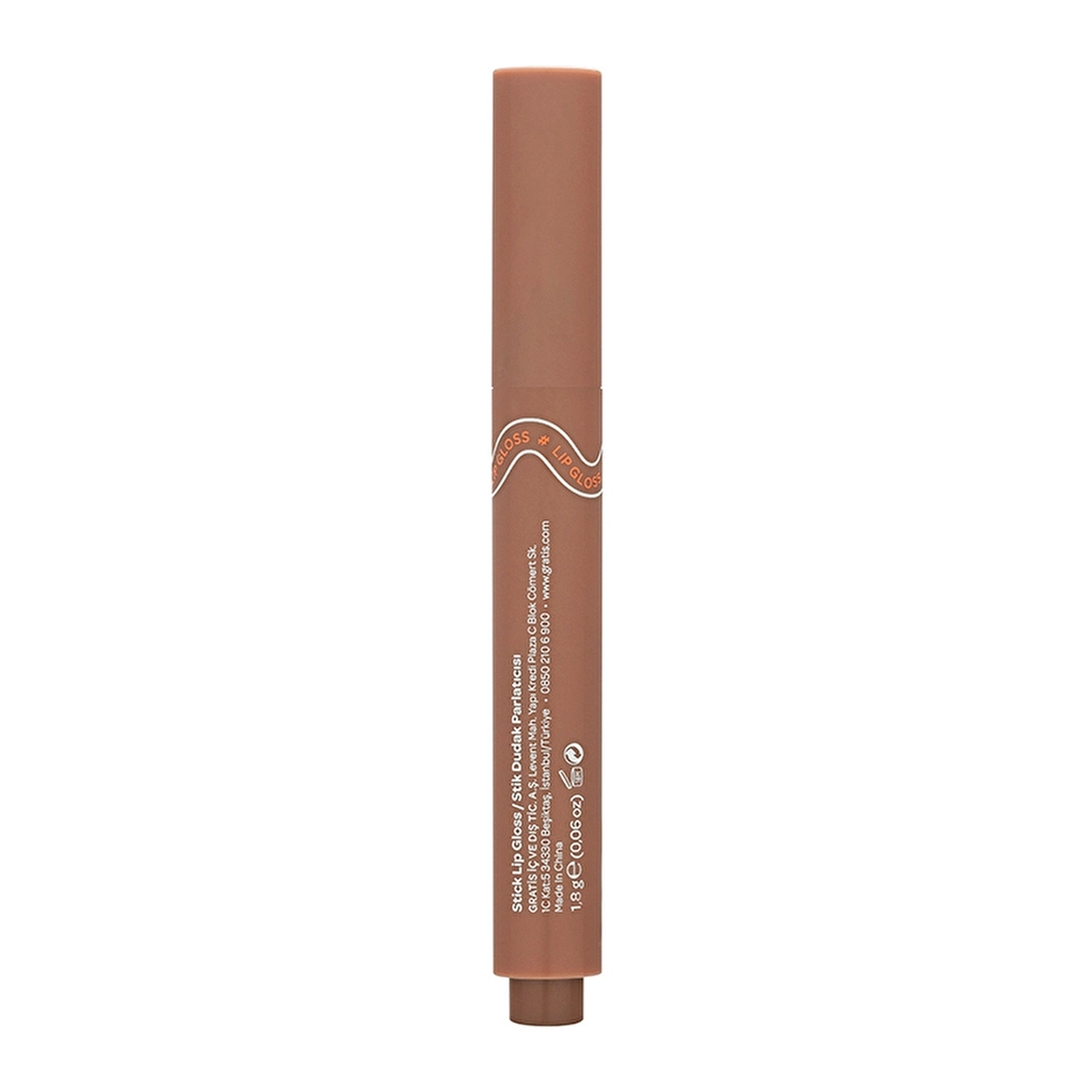 Блеск для губ Beaulis Fun Gloss Tick Stick - Bare Kiss Shine