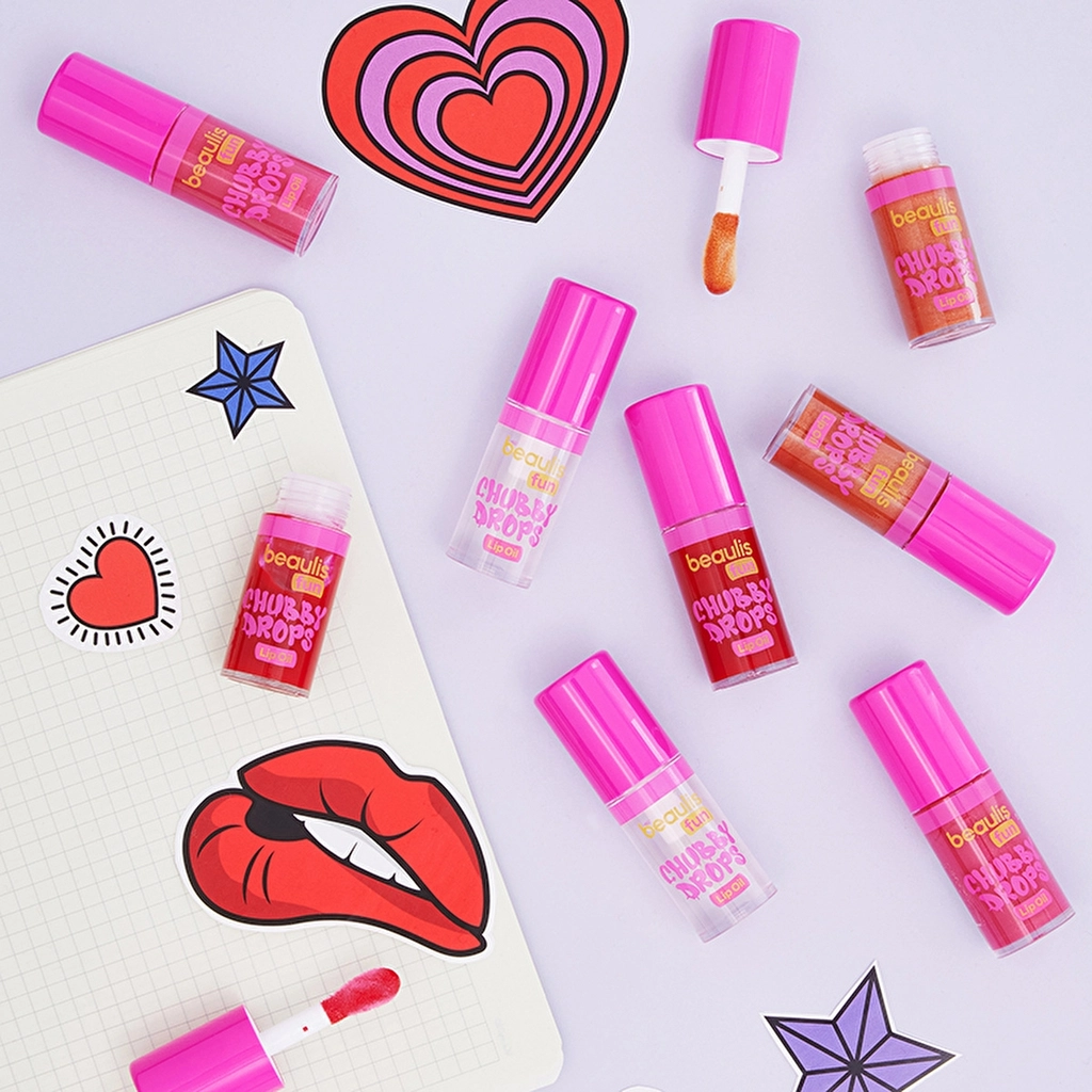 Масло для губ Beaulis Fun Chubby Drops 535 Розовый Шепот
