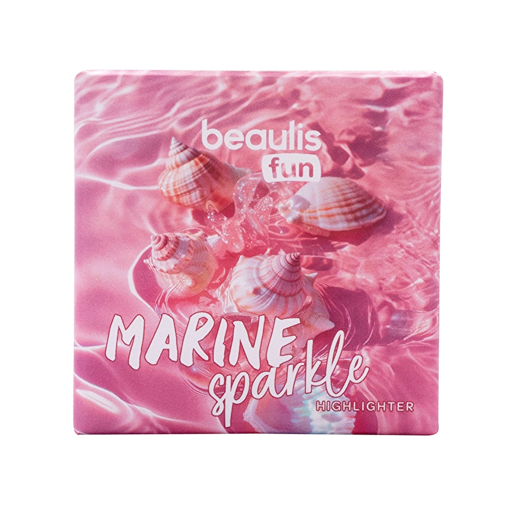 Пудра-иллюминатор Beaulis Marine Sparkle - Розовое сияние