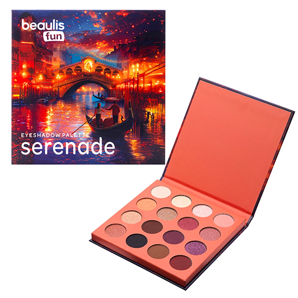 Beaulis Fun Serenade 16 Eyeshadow Palette - Twilight Glow