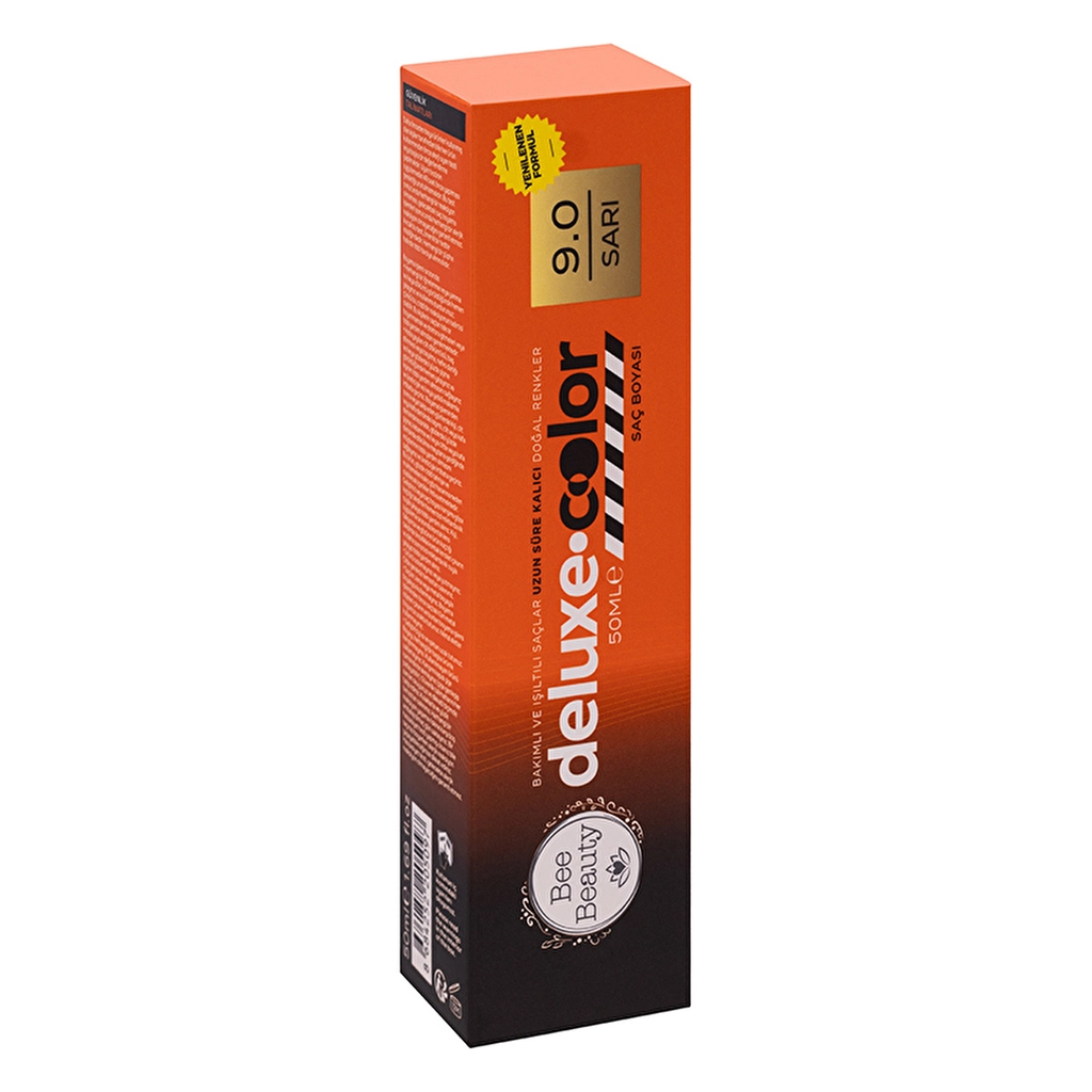 Bee Beauty 9.0 Gelbe Haarfarbe Tube 50ml