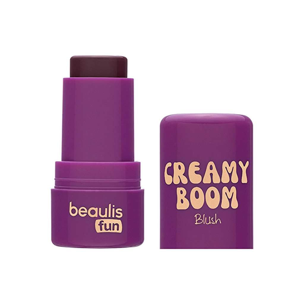 Beaulis أحمر خدود كريمي بوم ستيك من بيوليس فن أرجواني داكن 646