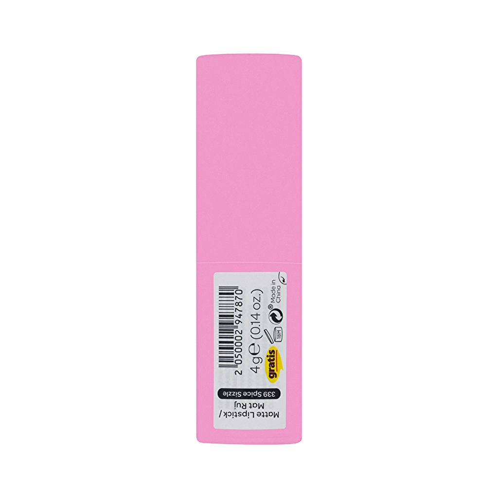 Beaulis Fun Lip Lock Matte Lippenstift 339 Spice Sizzle