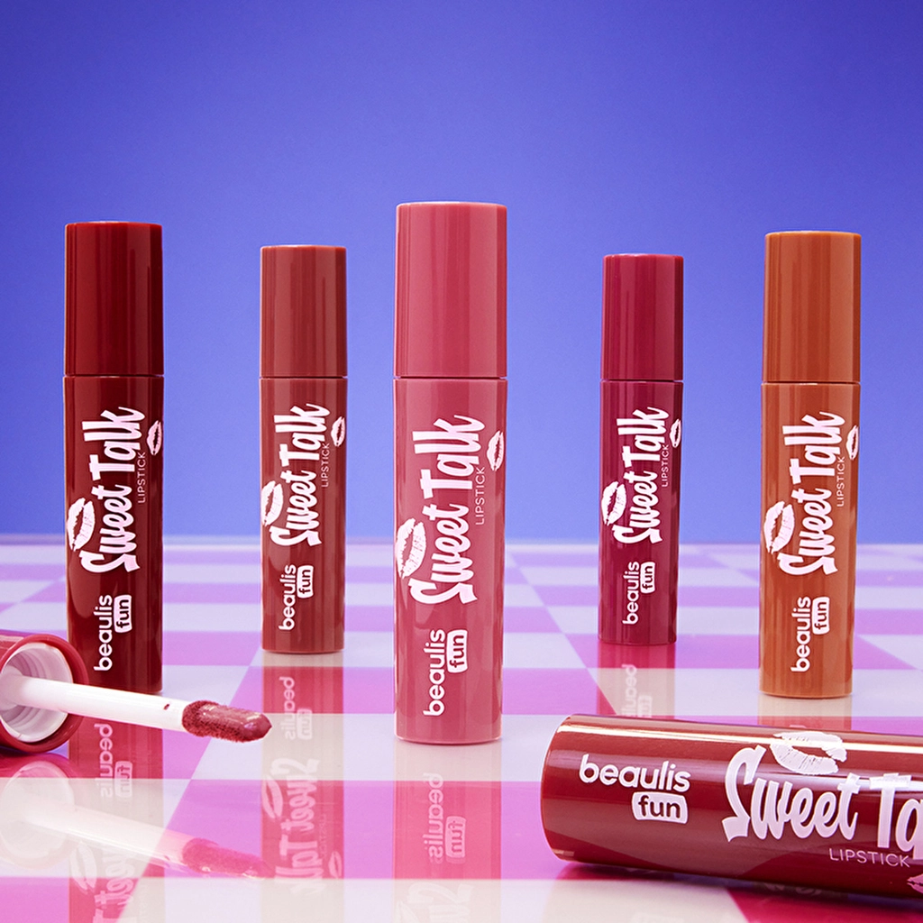 Beaulis Fun Blur Lipstick - Rose &amp; Repose, Soft Texture, Long-Lasting