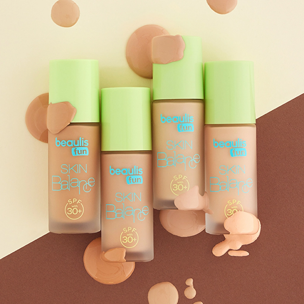 Beaulis Fun Skin Balance Foundation SPF 30 - Honigfarbtöne