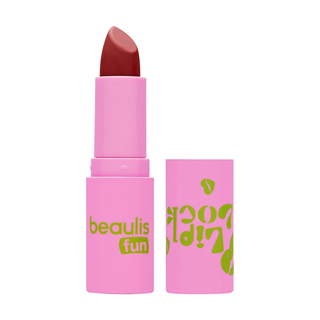 Beaulis Fun Lip Lock Matte Lipstick 238 Ruby Rush - Bold Color
