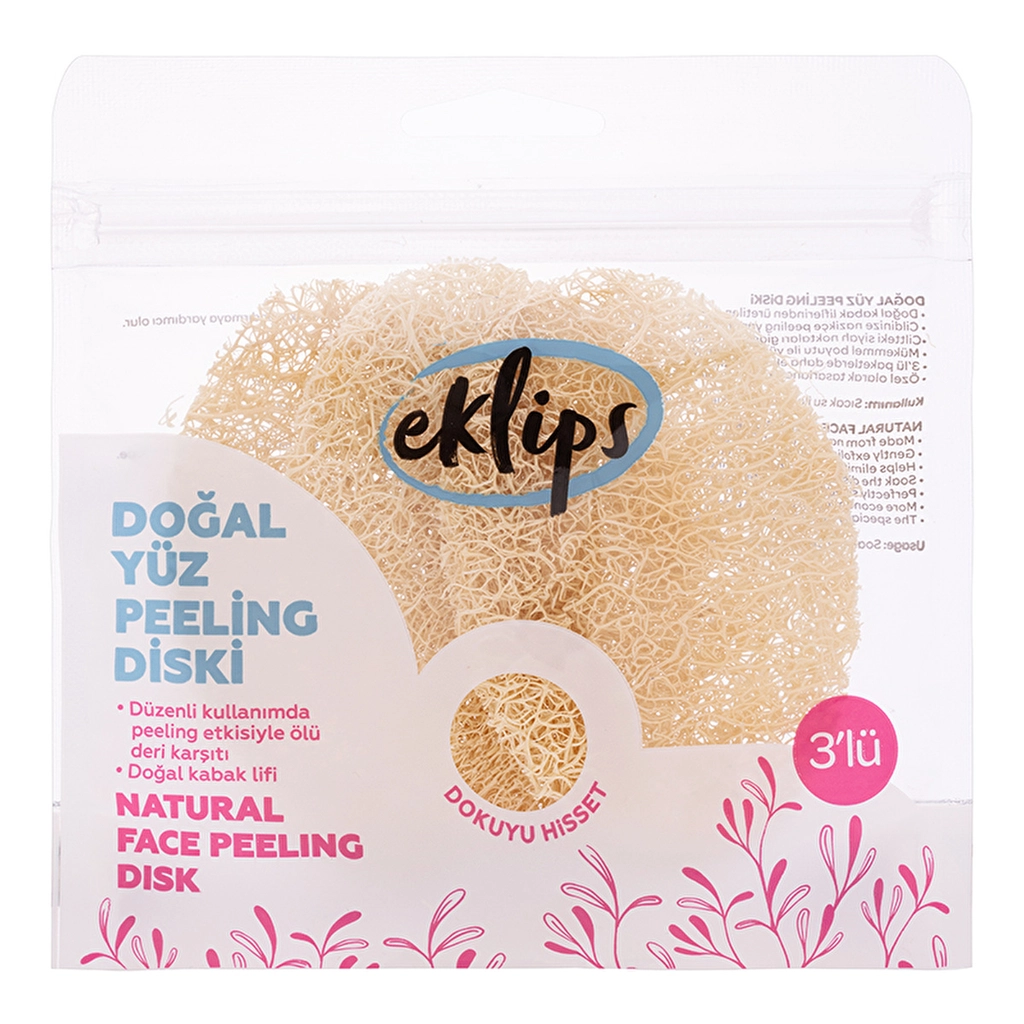 Eklips Kürbis Peeling-Pads 3er-Pack