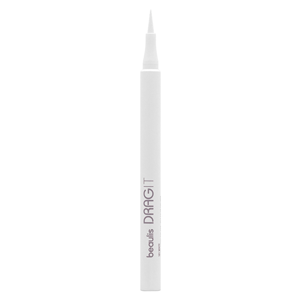 Beaulis White Felt Tip Eyeliner - Water-Resistant & Smudge-Proof