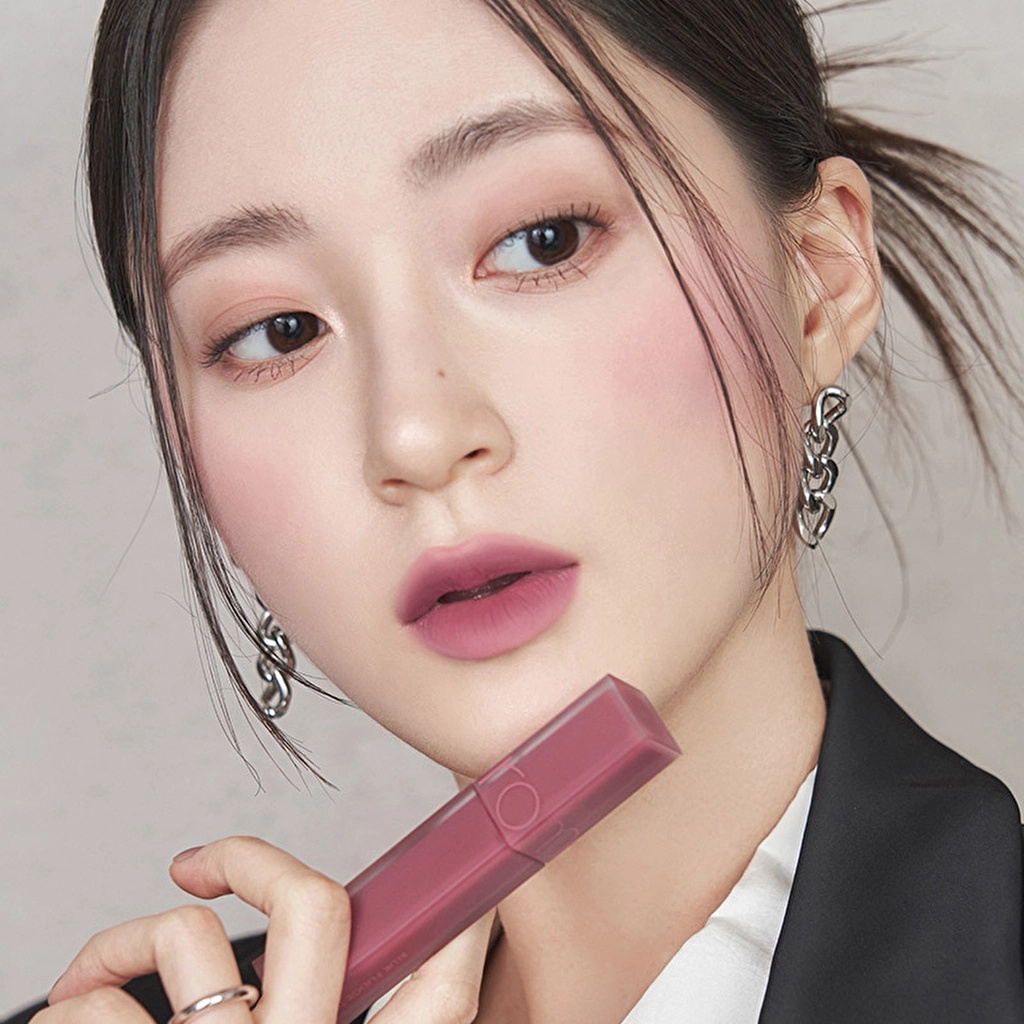 Rom&amp;nd Blur Fudge Tint Liquid Matte Lipstick 07 cool Rose Up