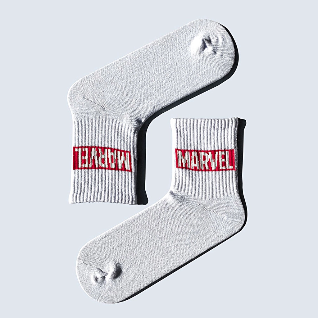 Carnaval 7-Piece Slogan Cotton Sock Set for Fun Style