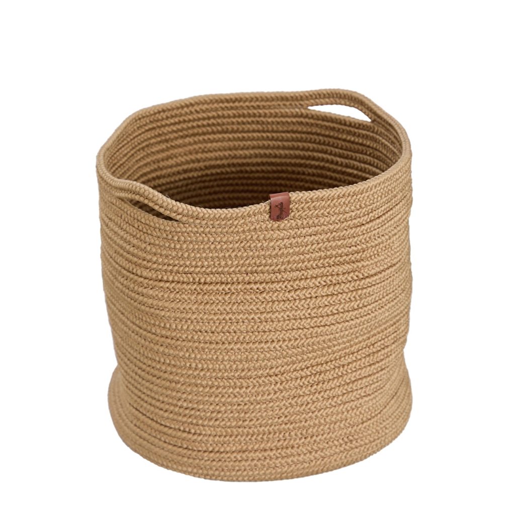 Coco Clementine Hand-Woven Jute Basket - Multi-Purpose Storage