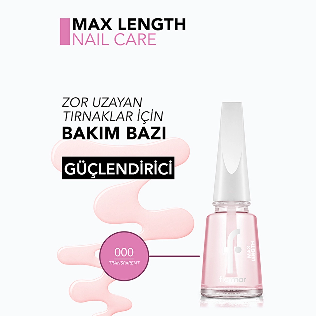 Flormar Max Length Nagellackbasis