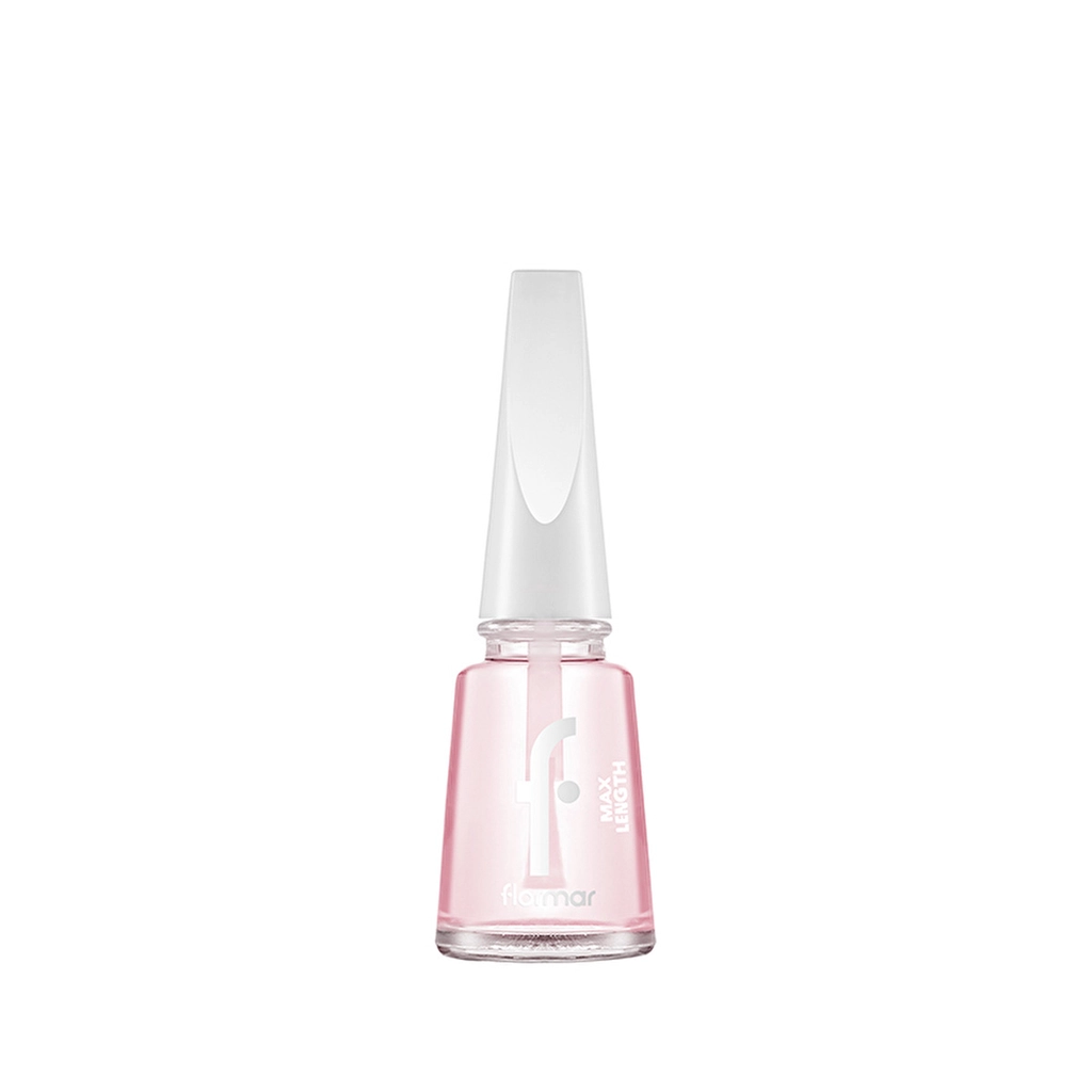 Flormar Max Length Nail Polish Base - Nourishing & Transparent