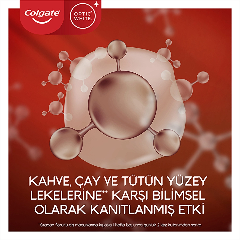 Зубная паста Colgate Optic White для удаления пятен от кофе и чая 75 мл