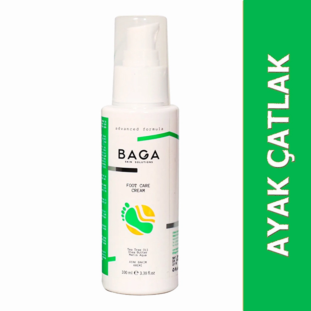 Baga Crack Repair Foot Cream 100ml - Moisturizing & Nourishing