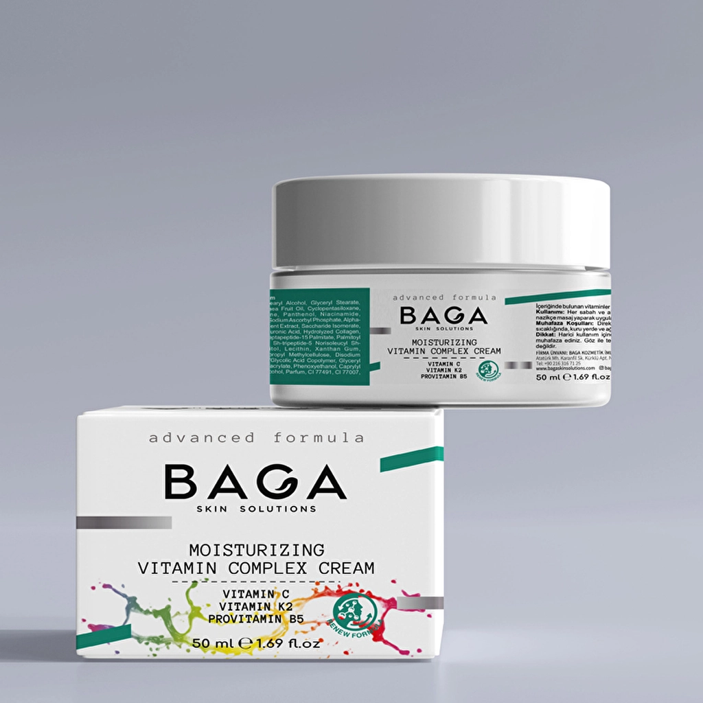 Baga Botox Moisturizing Cream with Vitamin C &amp; Collagen 50ml