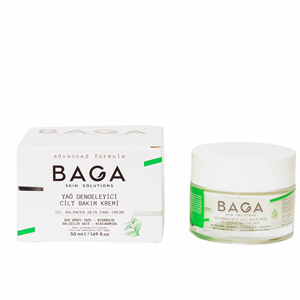 Baga Tea Tree Oil Cream 50ml - Natural Moisturizer & Protector