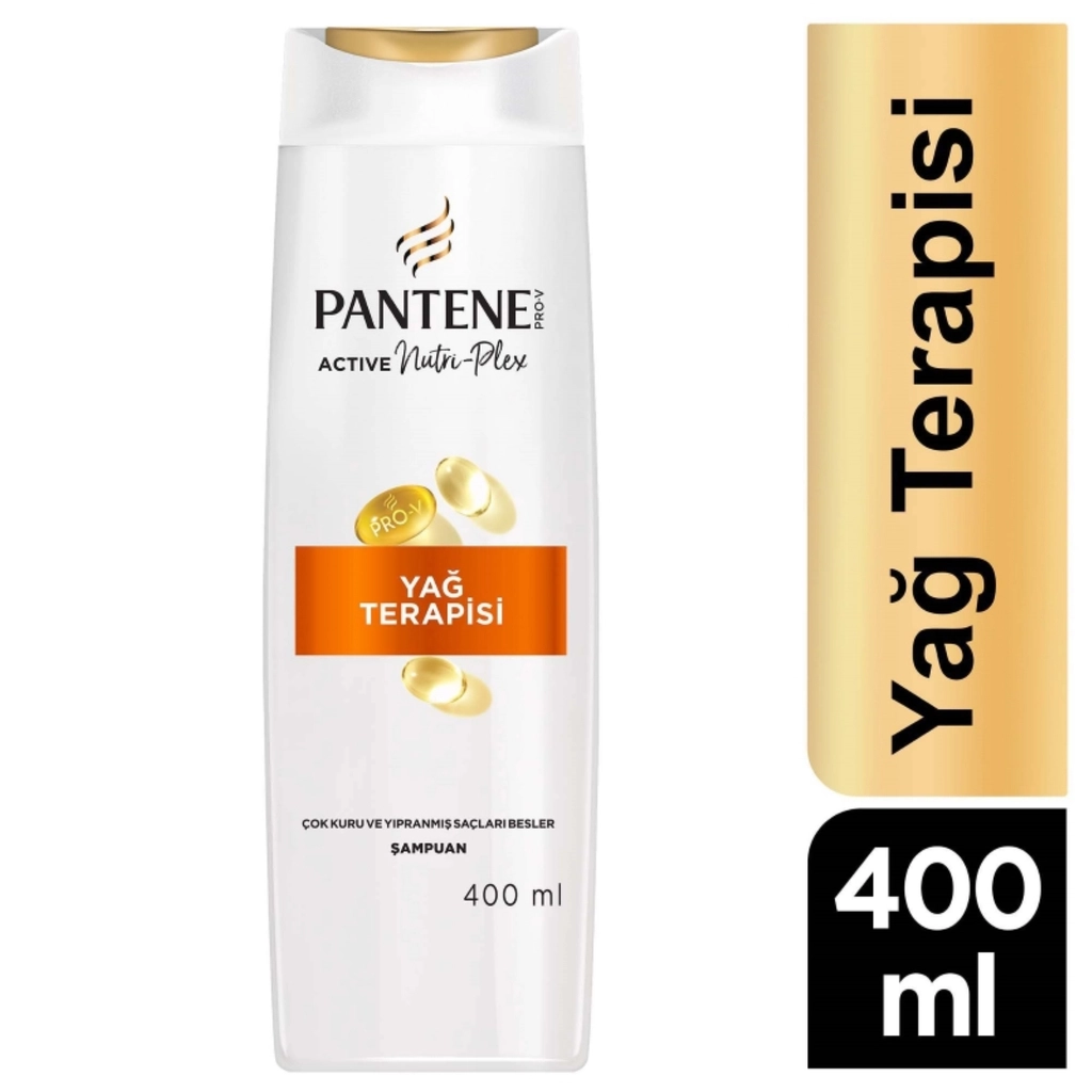 Pantene Oil Therapy Shampoo 400ml - Nourishing & Lightweight
