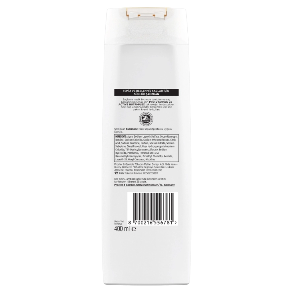 Pantene Oil Therapy Shampoo 400ml - Nourishing &amp; Lightweight