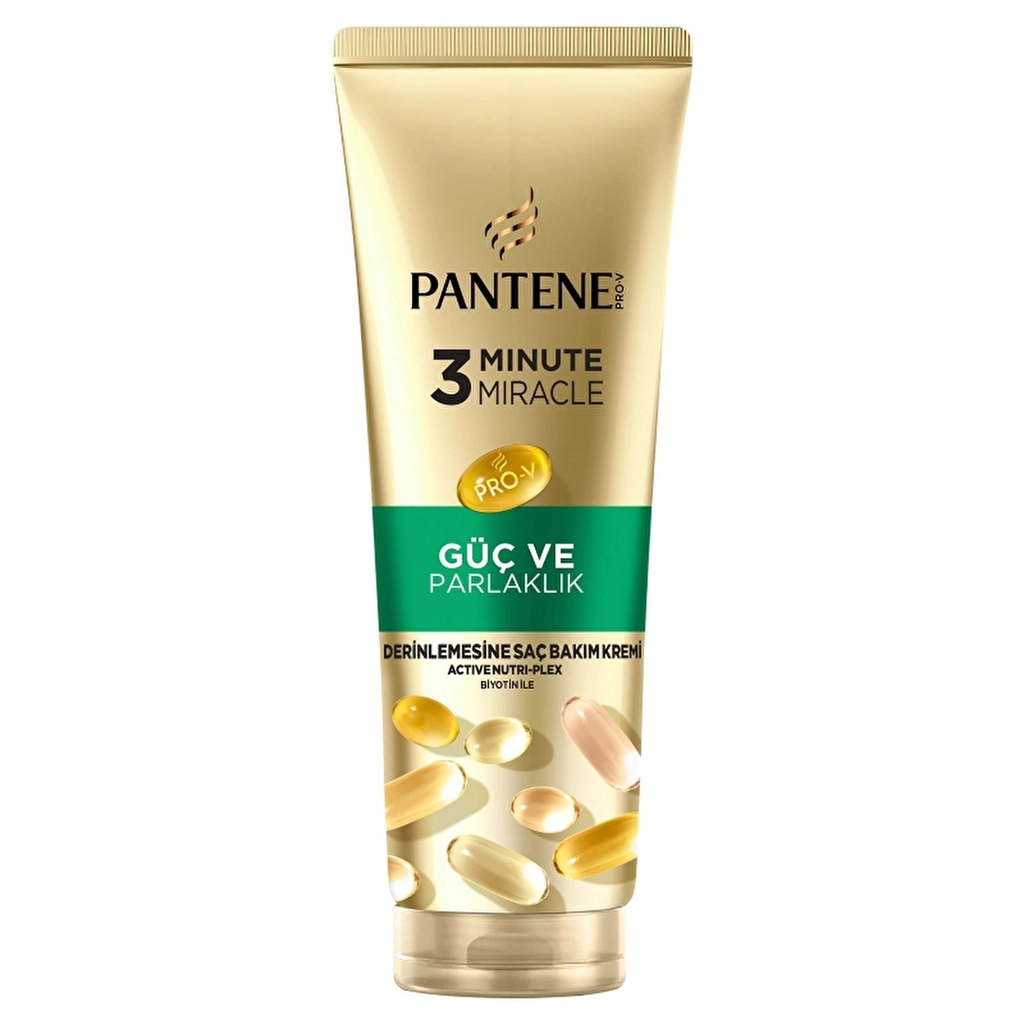Pantene 3 Minute Miracle Conditioner - Strength & Shine 220ml