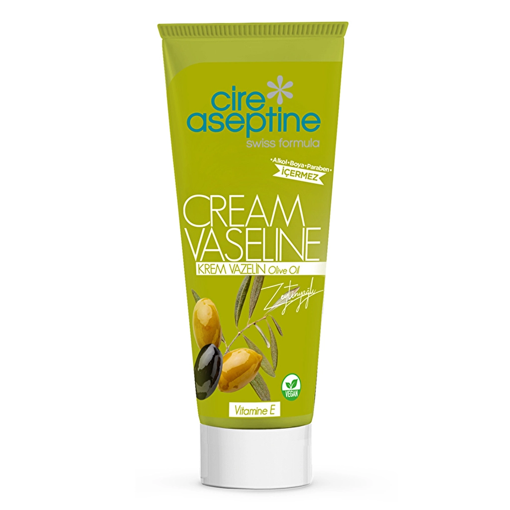Cire Aseptine Olive Oil Cream with Vaseline & Vitamin E 75ml