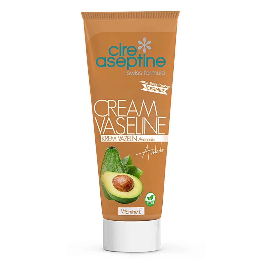 Cire Aseptine Avocado Cream with Vaseline & Vitamin E 75ml