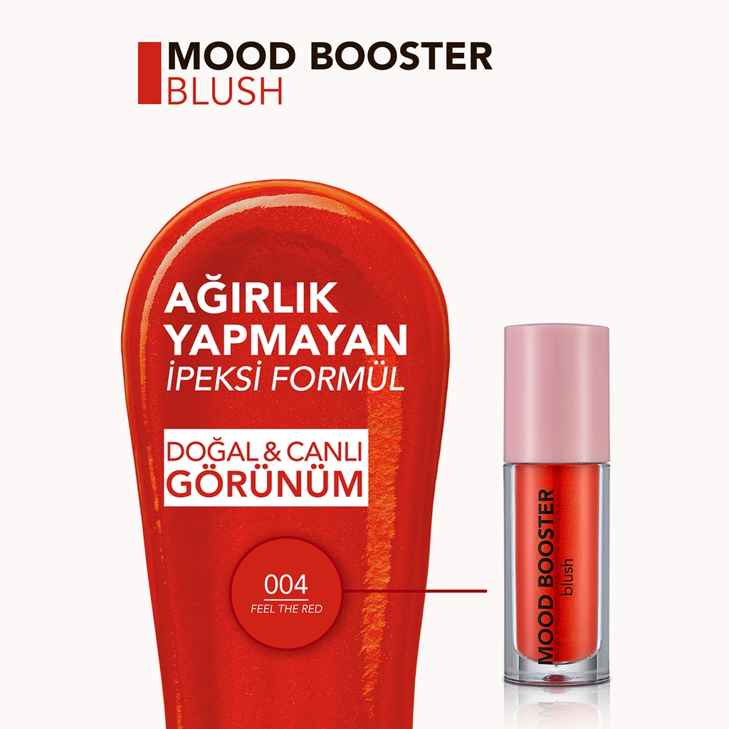 Flormar Mood Booster Flüssigrouge 004