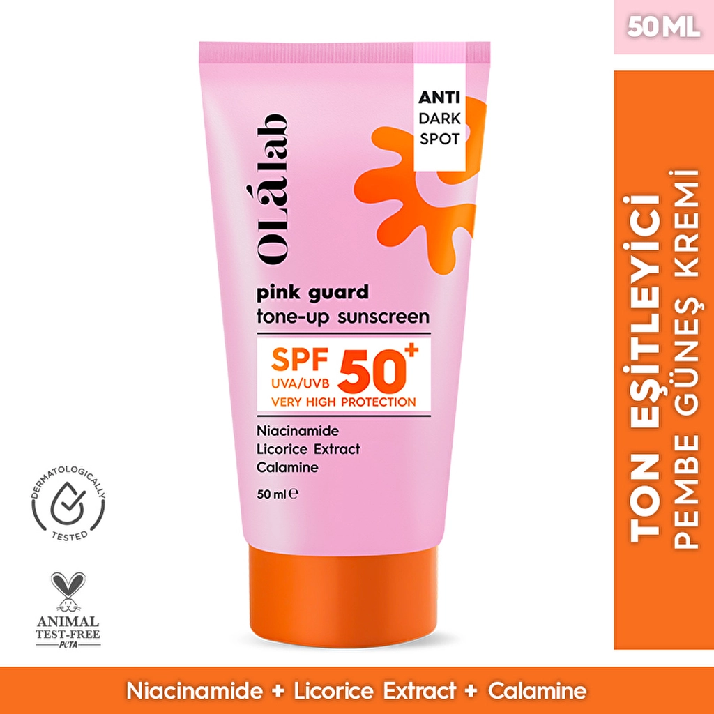 Солнцезащитный крем Olalab Pink Guard Tone Up 50 мл