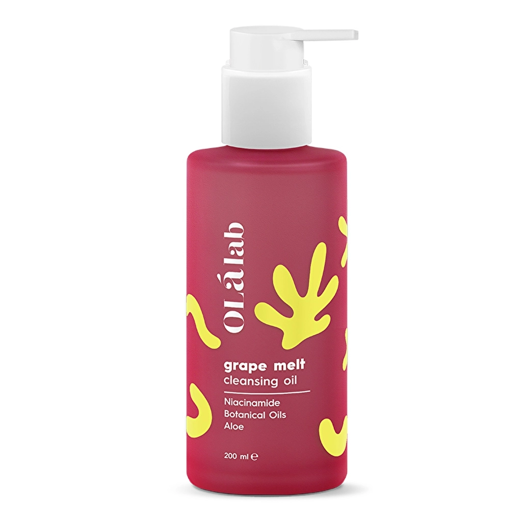 Olalab Facial Cleansing Oil Grape Melt 200 ml