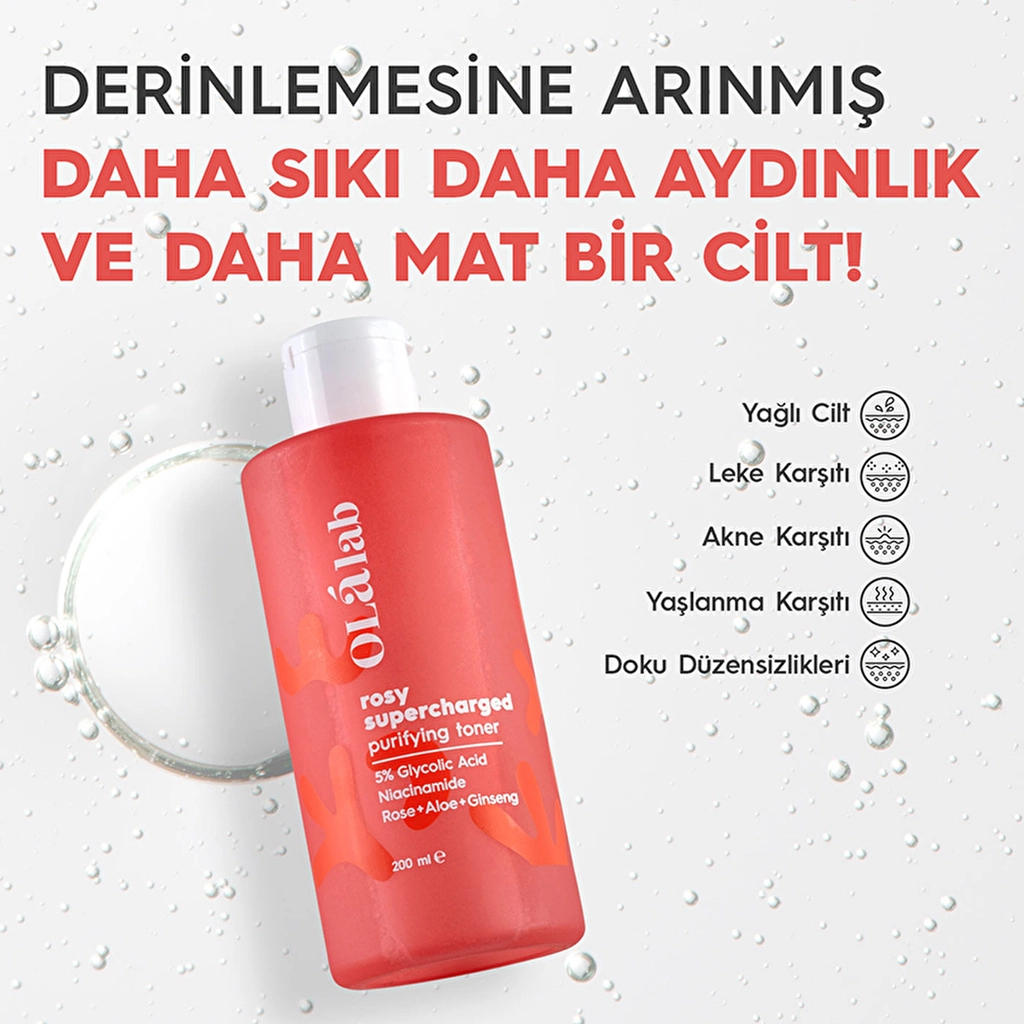 Olalab Tonic 200ml - Glykol-Säure Hauterneuerung &amp; Aufhellung