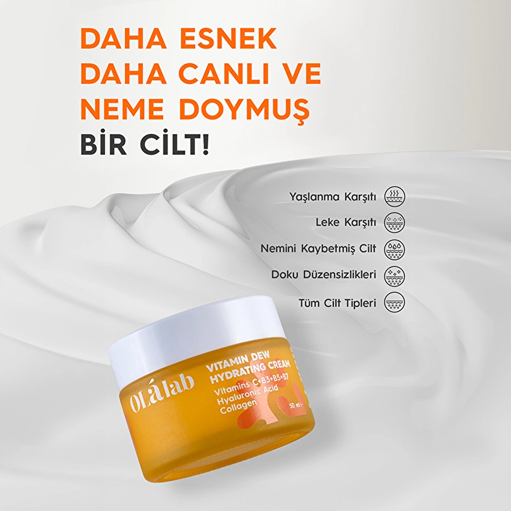 Увлажняющий крем Vitamin Dew 50 мл от Olalab