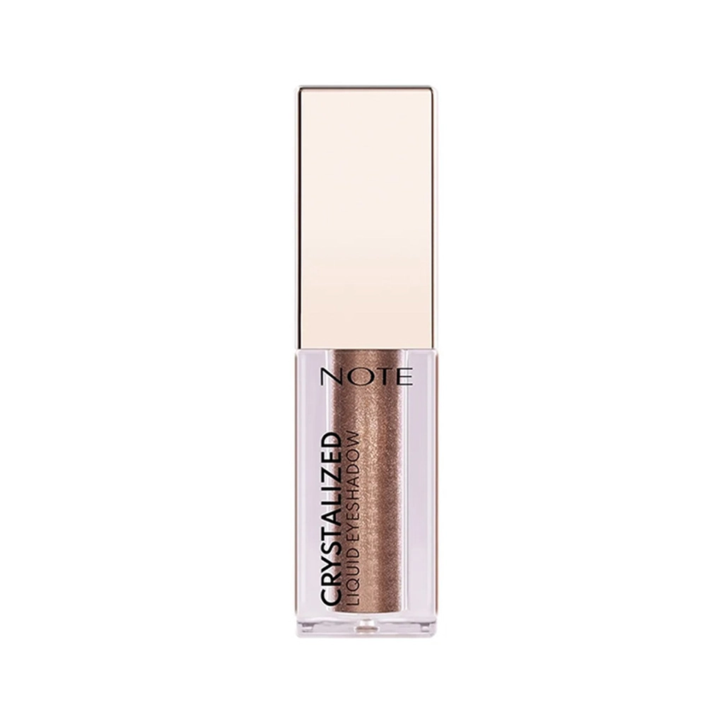 Note Crystalized Liquid Eyeshadow 08 Vintage Bronze - Long-Lasting Metallic Shine