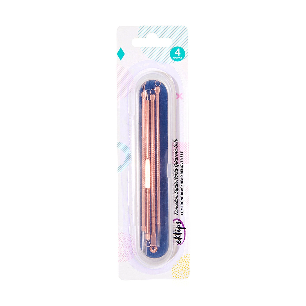 Eklips Blackhead Removal Tool Set - 4 Dual-Sided Acne Cleaners
