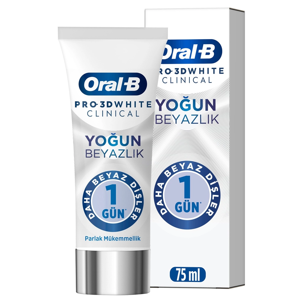 Oral-B Toothpaste Pro 3D White Clinical Intense Whitening 75 ml