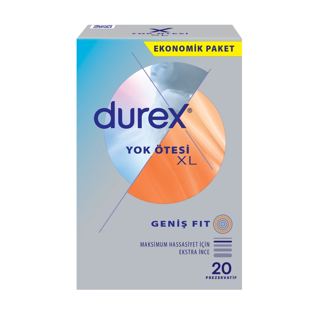 Durex Beyond XL Extra Gleitgel Kondome 20 Stück