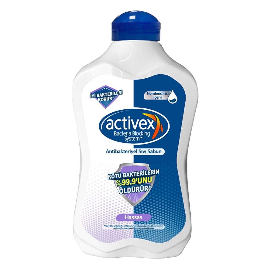 Activex Sensitive Antibacterial Liquid Soap 1.5L - 99.9% Kill