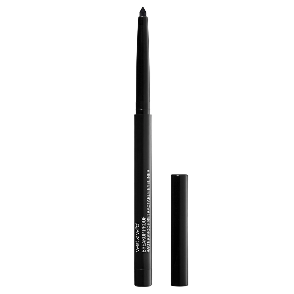 Wet n Wild قلم تحديد العيون المقاوم للماء من ويت أند وايلد لون أسود يدوم طويلاً
