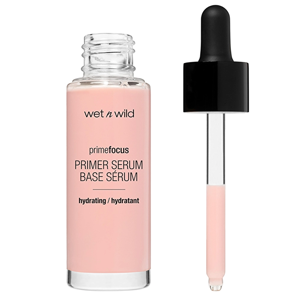 Сыворотка для макияжа Primefocus с розовой водой и растительными экстрактами от wet n wild