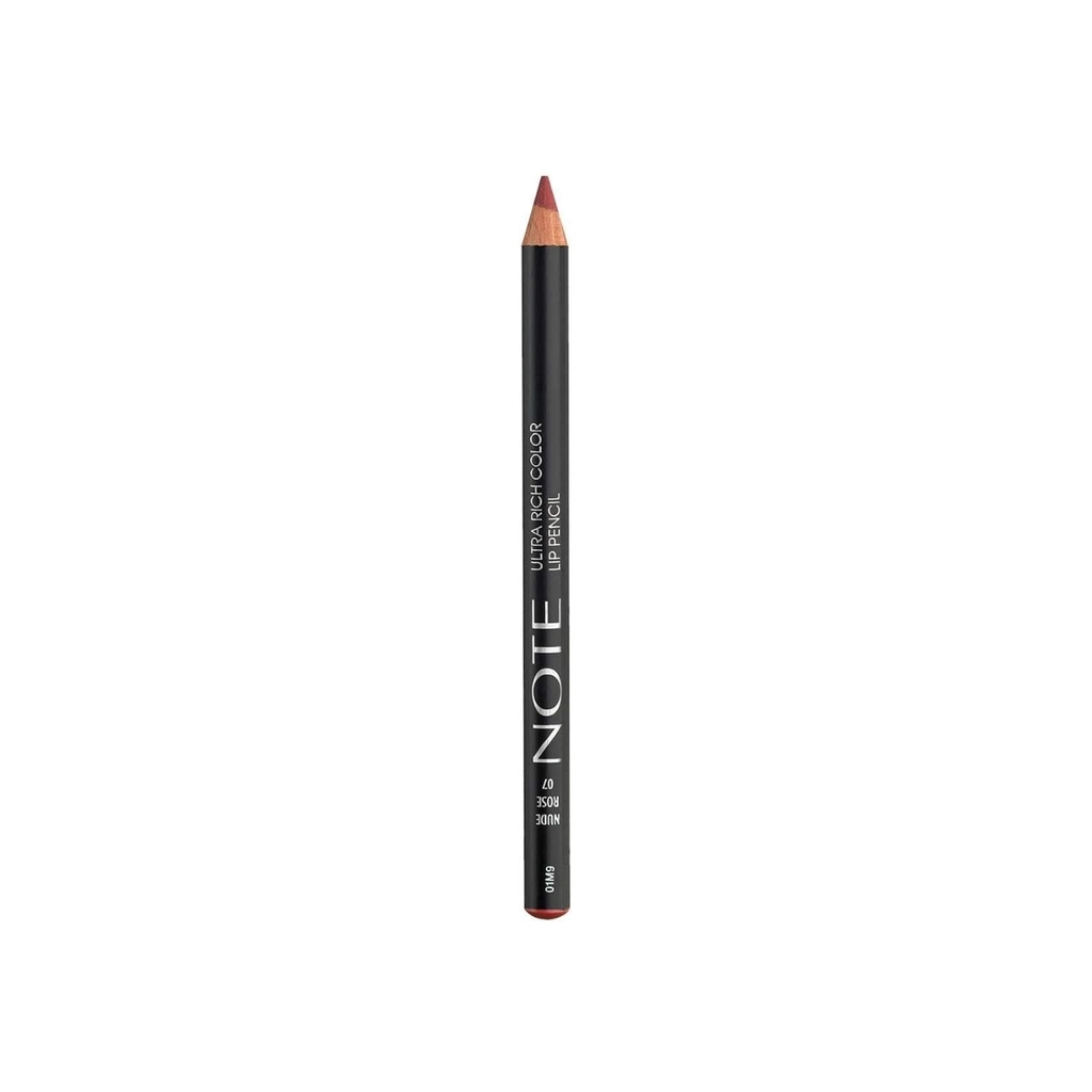 Note Ultra Rich Color Lip Pencil 07 Nude Rose 1 pcs