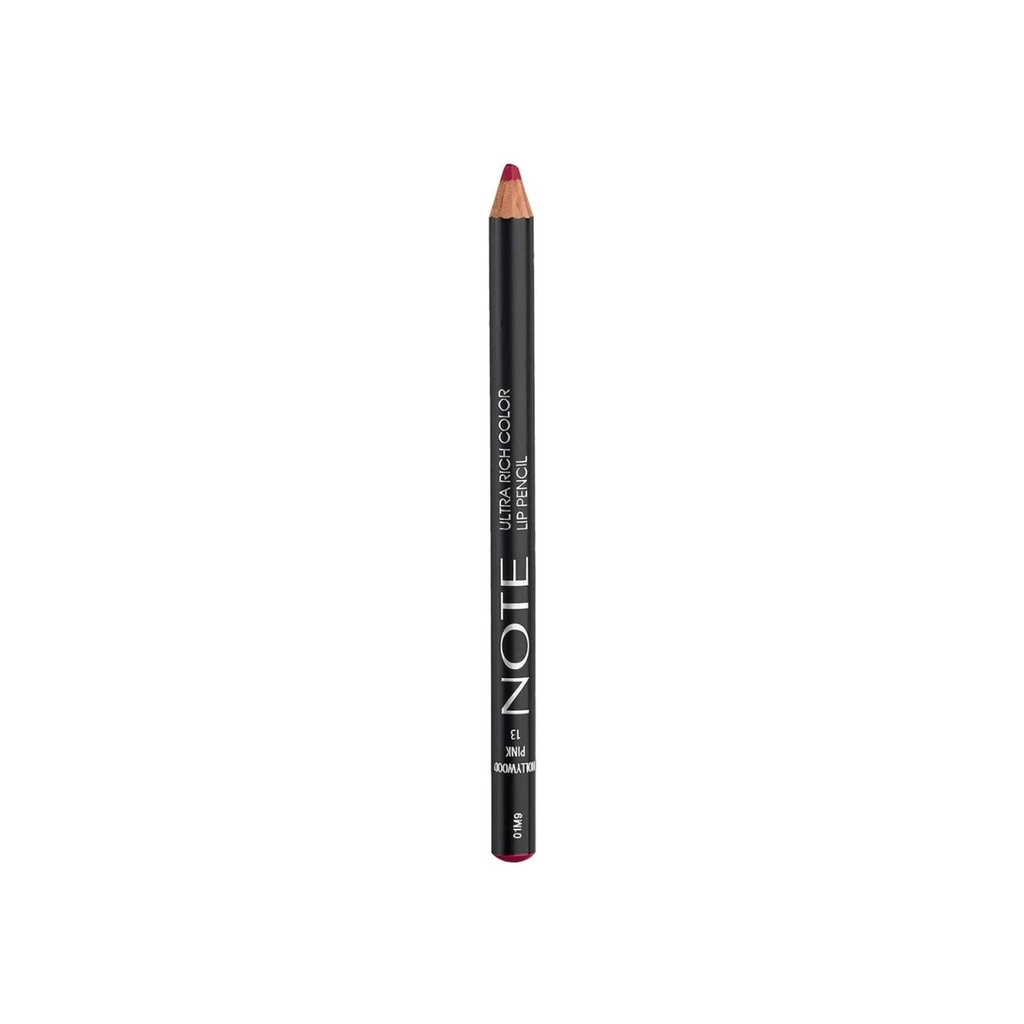 Note Ultra Rich Color Lip Pencil 13 Hollywood Pink 1 pcs