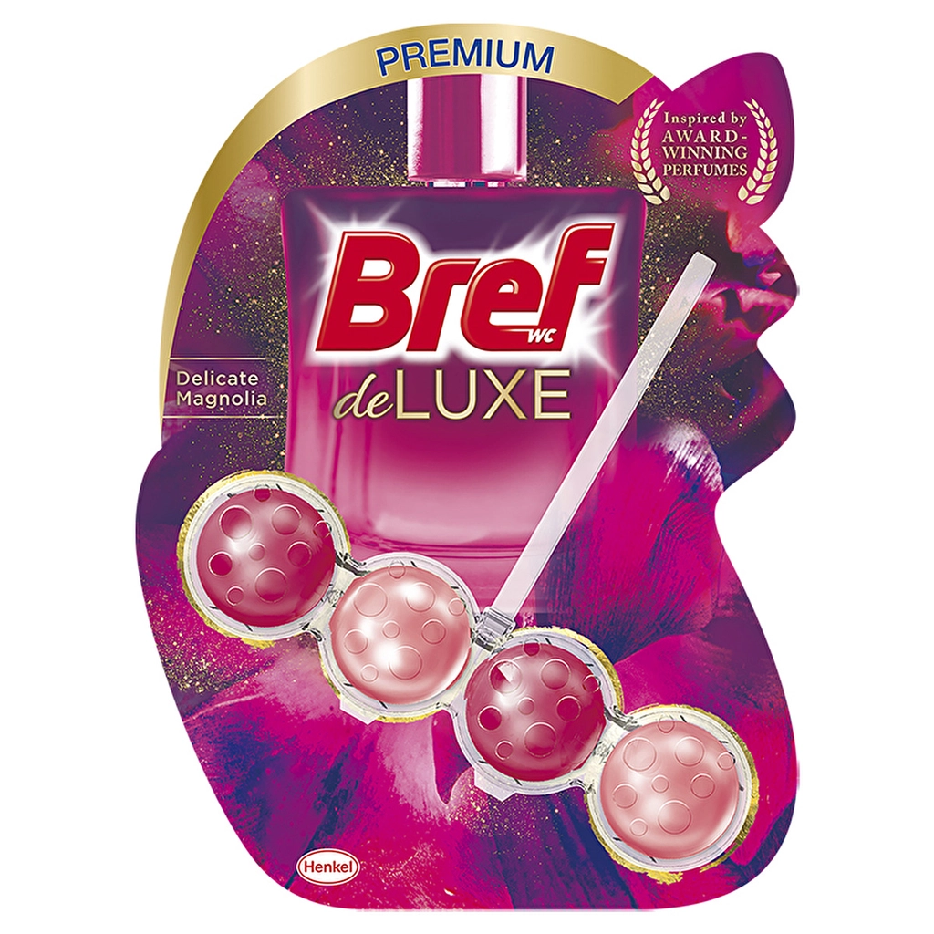 Bref Power Aktiv Solid Toilet Block - Magnolia Scent, 250 Flushes