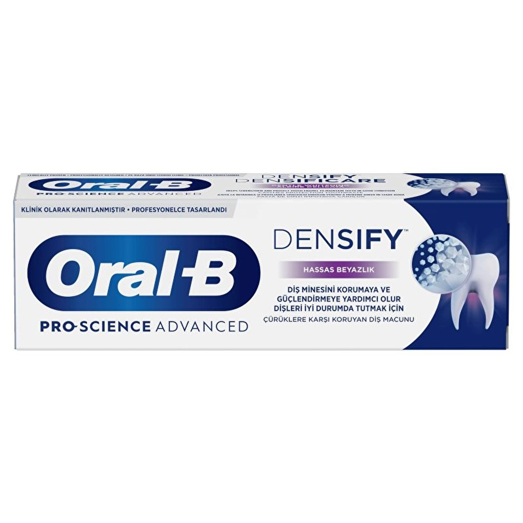 Oral-B معجون أسنان أورال-بي برو دينسيفاي للأسنان الحساسة وايت للأسنان الحساسة